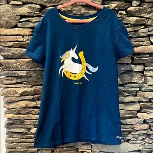 Ariat Kids Blue Unicorn T-Shirt!!!!!